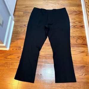 X Suit 4.0 Black Flat Front Washable Dress Pants. Size 40.